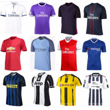 Profissionalmente de alta qualidade personalizado Jersey de futebol para jogos da liga da copa do mundo European Cup Club